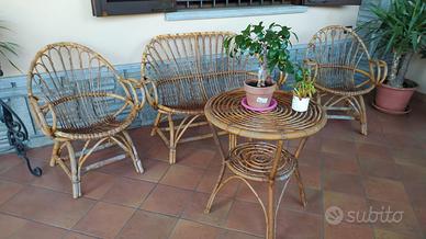 Salottino giardino Vimini