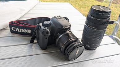 Reflex Canon eos550d  + obbiettivo aggiuntivo 