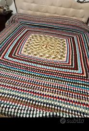 Coperta all'uncinetto matrimoniale 