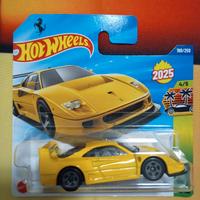 Hot Wheels Ferrari F40 nuovo