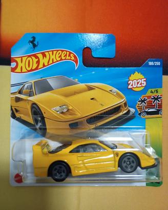 Hot Wheels Ferrari F40 nuovo