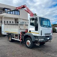 IVECO EUROCARGO 100E21 4X4 GRU CON CASSONE