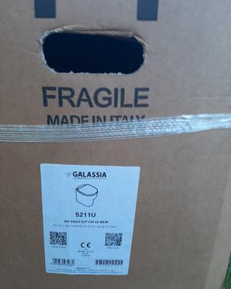 Toilet wc vaso Galassia mod 5211u + copri wc