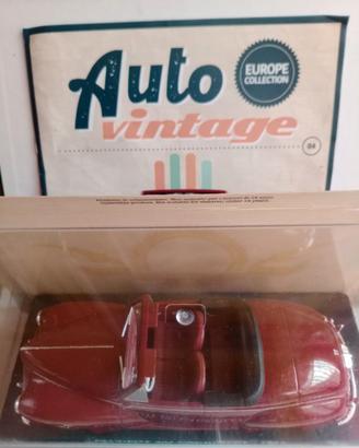 Auto Vintage Peugeot 203 Cabriolet-1953 scala 1/24