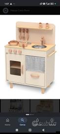 cucina gioco in legno 