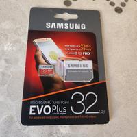 scheda SD samsung 32 gb