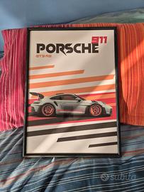 Poster Porsche gt3 rs 911
