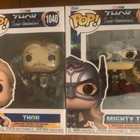 Funko pop Marvel thor e mighty thor