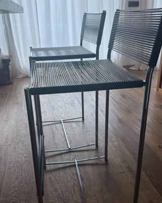6 Sgabelli Design  by Alias Spaghetti sgabello b