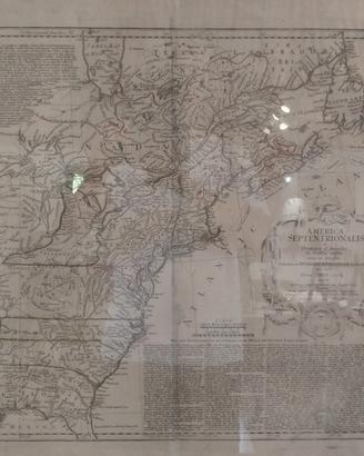 Mappa America Settentrionale 