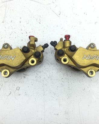 HONDA VTR F FIRESTORM 1000 COPPIA PINZE FRENO ANTE