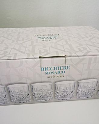 Set 6 bicchieri Brandani