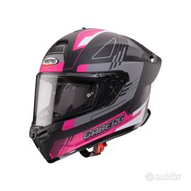 Casco Integrale CABERG Roxter NERO ROSA