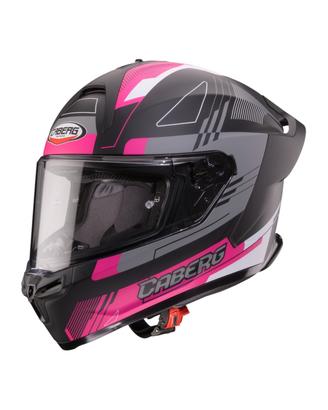 Casco Integrale CABERG Roxter NERO ROSA