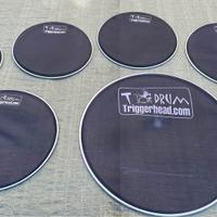 Silent Mesh Heads della TDrum 20/10/12/13/14/14