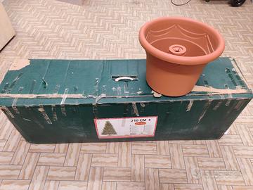 Albero di Natale 210 cm come nuovo