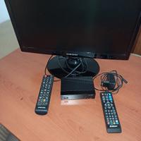 TV Led Samsung 19' + Digitale 