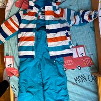 Tuta da neve impermeabile tg 98 cm