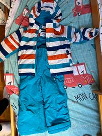 Tuta da neve impermeabile tg 98 cm