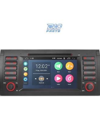 RADIO GPS ANDROID 12 QUAD CORE BMW X5 E53 99-06