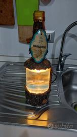 Bottiglia maraschino lampada