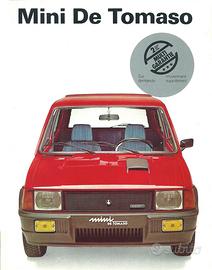 Depliant Brochure Innocenti Mini 90 120 DeTomaso