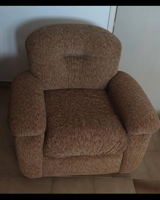 2 poltrone in ciniglia