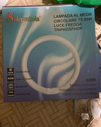 Lampada circolare t9 3 pezzi