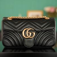 Gucci  BORSA A SPALLA GG MARMONT MISURA PICCOLA