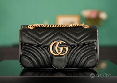 Gucci  BORSA A SPALLA GG MARMONT MISURA PICCOLA