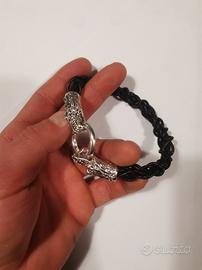 Bracciale in pelle artigianale 