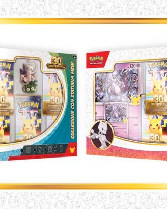 Collezzione Pokemon 30 Anniversario mew/Mewtwo