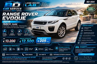 AUTO LAND ROVER RANGE ROVER EVOQUE 2.0 150CV DEL 2