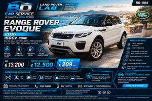 AUTO LAND ROVER RANGE ROVER EVOQUE 2.0 150CV DEL 2