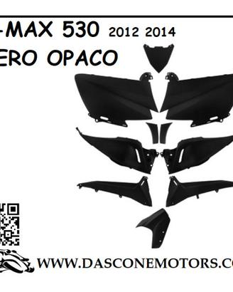 KIT CARENE TMAX 530 NERO OPACO 10 PEZZI DAL 2012 A