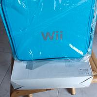 Borsa porta consolle Nintendo WII colore celeste