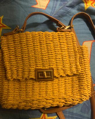 borsa in paglia