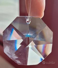 Ottagono cristallo ottico originale della Boemia 