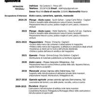 Aiuto cuoco - Lavapiatti - Magazziniere