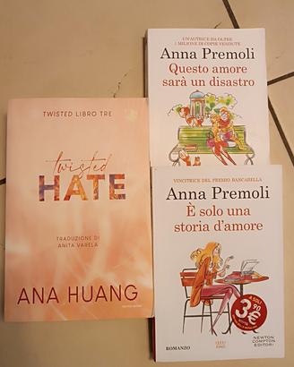 pacchetto di 3 libri romance