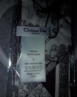 foulard Christian Dior Paris 
