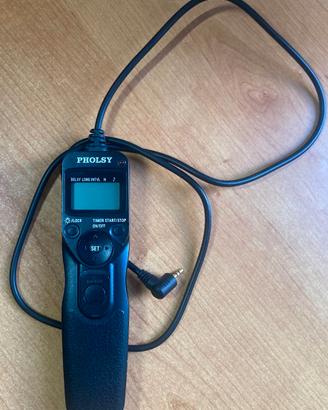 Telecomando e intervallometro per fotocamere Canon