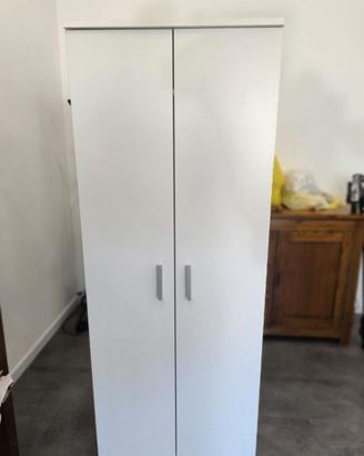 Mobile ripostiglio bianco laccato