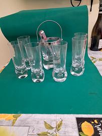 Servizio Cocktail Vetro e Metallo