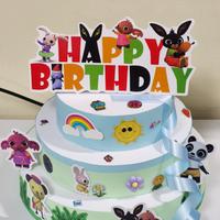 Torta finta scenografica tema Bing