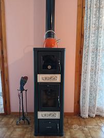 stufa a legna Lincar Alice 490 con fornetto