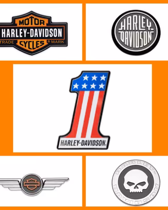 MEDAGLIONE DECORATIVO HARLEY DAVIDSON