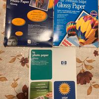 Carta fotografica per stampante