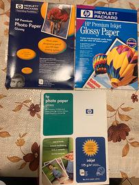 Carta fotografica per stampante