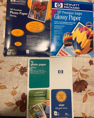 Carta fotografica per stampante